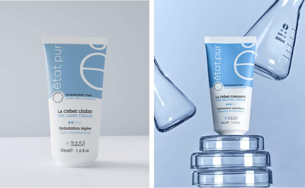 Crema hidratante y crema ligera hidratante Etat pur