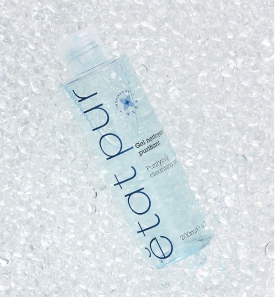 Gel limpiador y su textura de Etat Pur